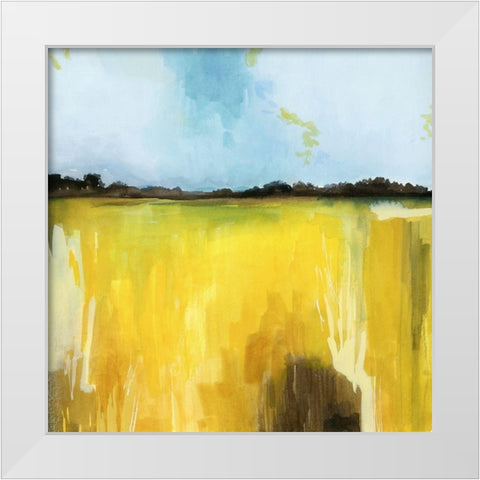 Gilt Meadow II White Modern Wood Framed Art Print by Popp, Grace