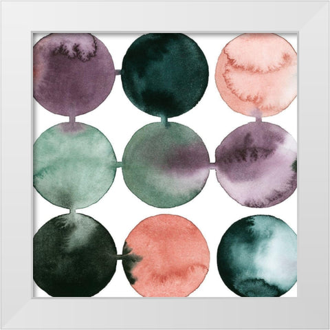Seafoam Fizz II White Modern Wood Framed Art Print by Popp, Grace