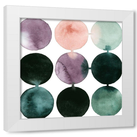 Seafoam Fizz III White Modern Wood Framed Art Print by Popp, Grace