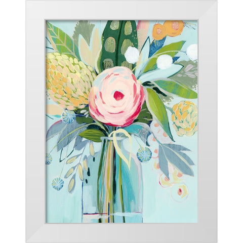 Lustrous Sundries I White Modern Wood Framed Art Print by Popp, Grace