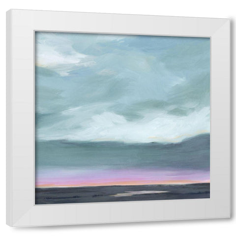 Amethyst Marsh II White Modern Wood Framed Art Print by Popp, Grace