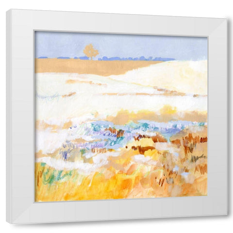 Tanglefield II White Modern Wood Framed Art Print by Borges, Victoria