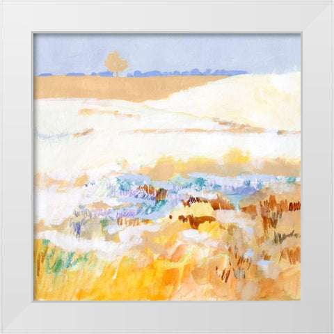 Tanglefield II White Modern Wood Framed Art Print by Borges, Victoria