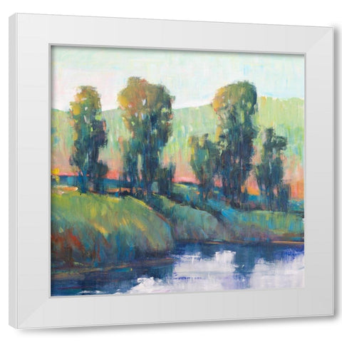 Morning Lightscape I White Modern Wood Framed Art Print by OToole, Tim