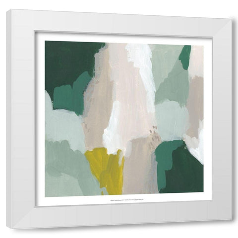 Tundra Summer IV White Modern Wood Framed Art Print by Vess, June Erica