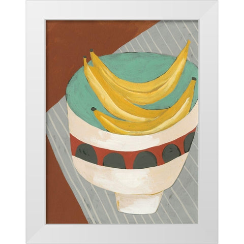 Modern Fruit I White Modern Wood Framed Art Print by Zarris, Chariklia