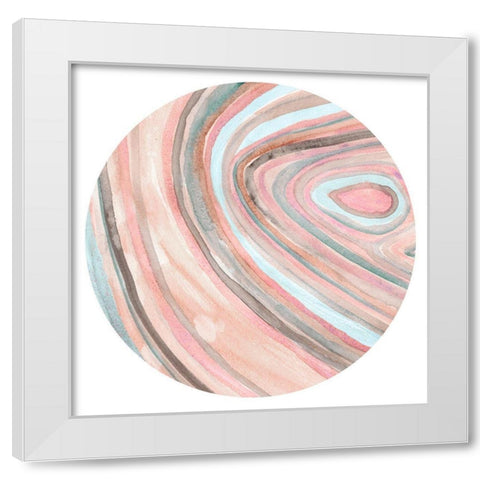 Lost Marbles I White Modern Wood Framed Art Print by Ludwig, Alicia