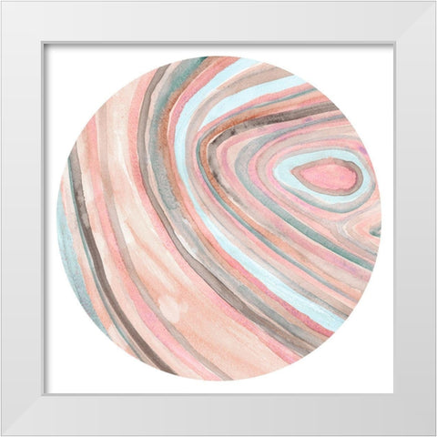 Lost Marbles I White Modern Wood Framed Art Print by Ludwig, Alicia