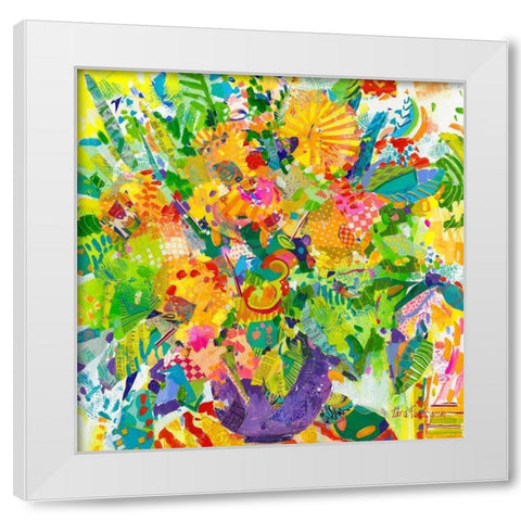 Tutti Frutti I White Modern Wood Framed Art Print by Grim, Tara Funk