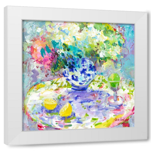 Tutti Frutti III White Modern Wood Framed Art Print by Grim, Tara Funk