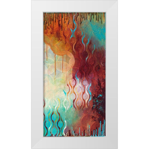 Compliance II White Modern Wood Framed Art Print by Robinson, Heather