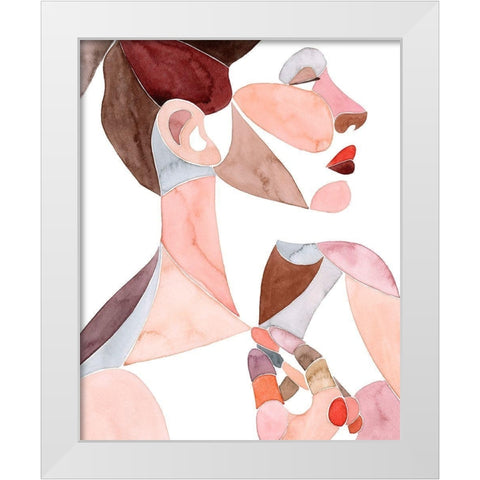Golden Age II White Modern Wood Framed Art Print by Popp, Grace