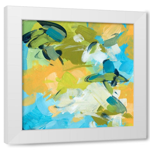 Seasonal Delight II White Modern Wood Framed Art Print by Wang, Melissa