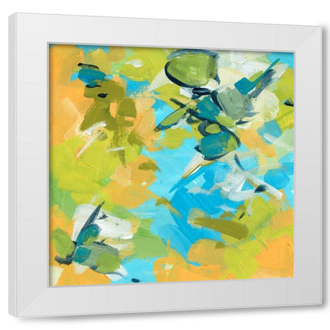 Seasonal Delight III White Modern Wood Framed Art Print by Wang, Melissa