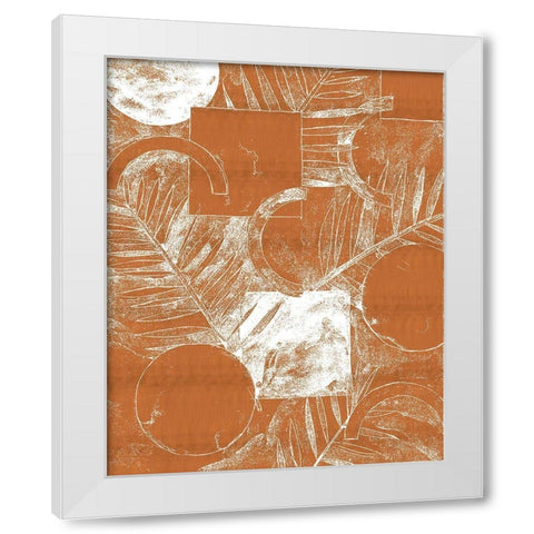 Composition and Alloys I White Modern Wood Framed Art Print by Wang, Melissa