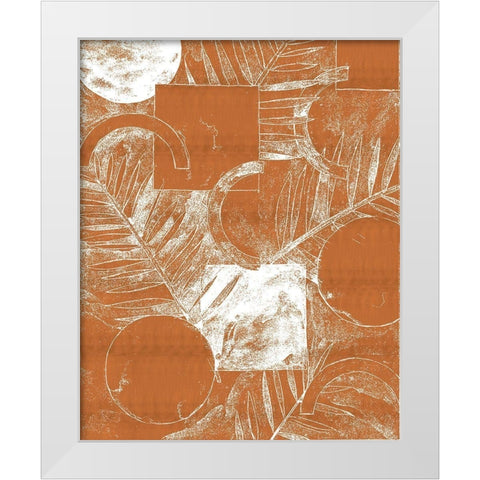 Composition and Alloys I White Modern Wood Framed Art Print by Wang, Melissa