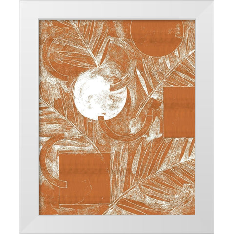 Composition and Alloys II White Modern Wood Framed Art Print by Wang, Melissa