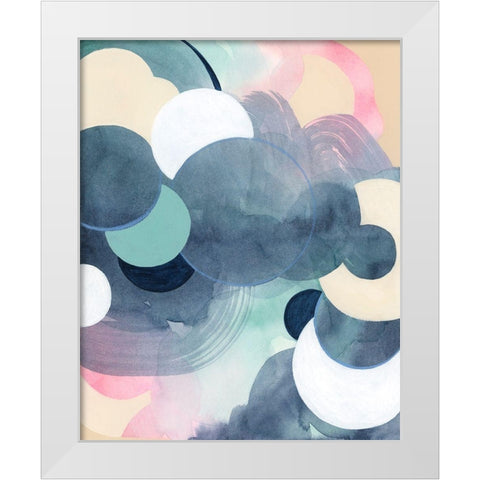 Ocular Prism I White Modern Wood Framed Art Print by Popp, Grace