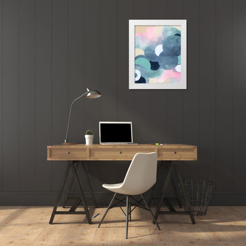 Ocular Prism II White Modern Wood Framed Art Print by Popp, Grace