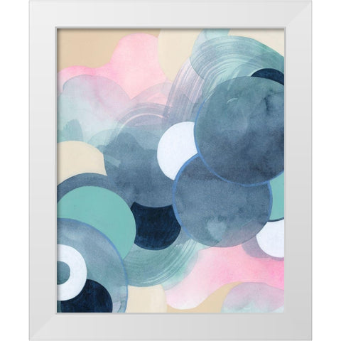 Ocular Prism II White Modern Wood Framed Art Print by Popp, Grace