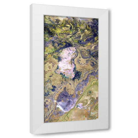 Atlas Mountains I White Modern Wood Framed Art Print by Ludwig, Alicia