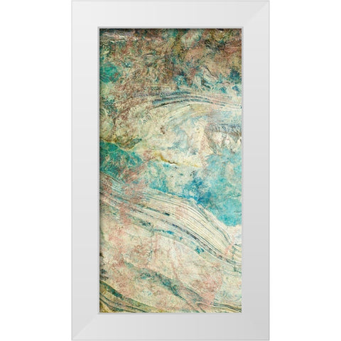 Sea Salt I White Modern Wood Framed Art Print by Fagalde, Jarman