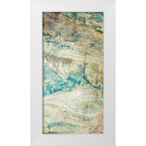 Sea Salt II White Modern Wood Framed Art Print by Fagalde, Jarman