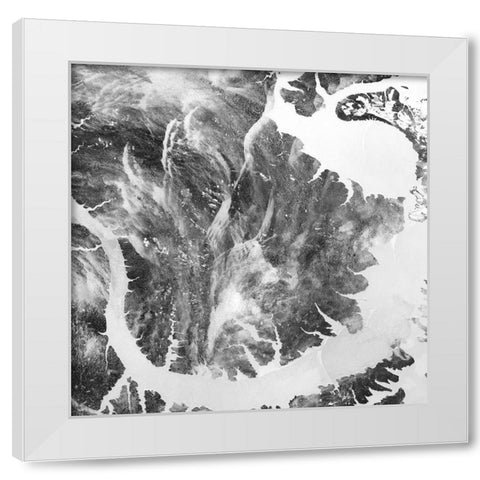 Whirlpool Cloud I White Modern Wood Framed Art Print by Ludwig, Alicia
