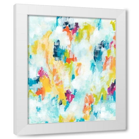 Reclaimed Refraction I White Modern Wood Framed Art Print by Vess, June Erica