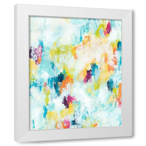 Reclaimed Refraction II White Modern Wood Framed Art Print by Vess, June Erica