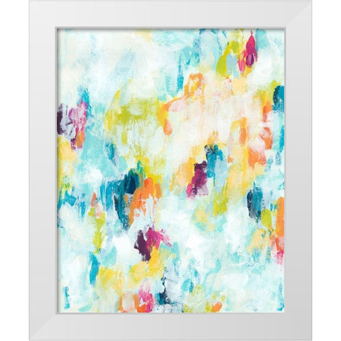 Reclaimed Refraction II White Modern Wood Framed Art Print by Vess, June Erica