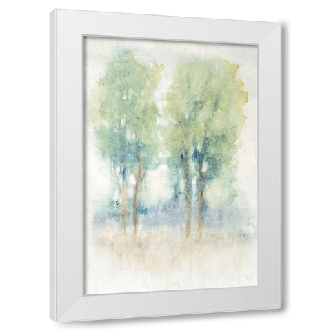 Spontaneous Landscape I White Modern Wood Framed Art Print by OToole, Tim