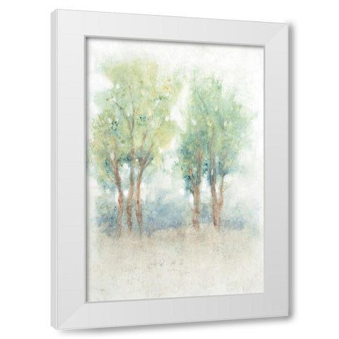 Spontaneous Landscape II White Modern Wood Framed Art Print by OToole, Tim