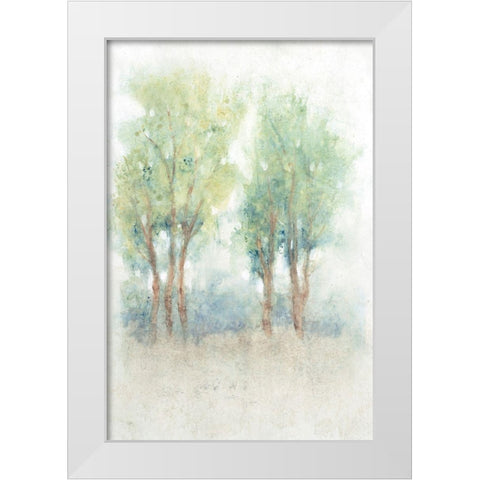 Spontaneous Landscape II White Modern Wood Framed Art Print by OToole, Tim