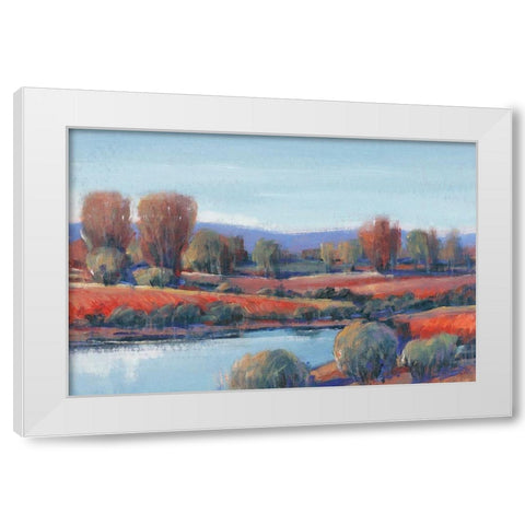 Hidden Creek I White Modern Wood Framed Art Print by OToole, Tim