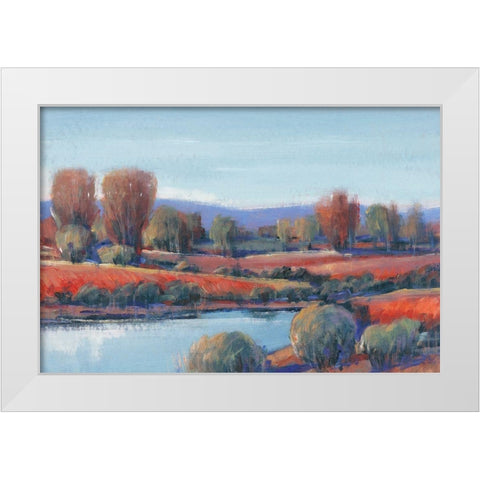 Hidden Creek I White Modern Wood Framed Art Print by OToole, Tim