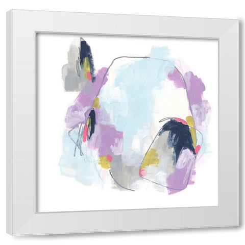 Color Flight I White Modern Wood Framed Art Print by Vess, June Erica