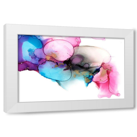Borealis II White Modern Wood Framed Art Print by Goldberger, Jennifer