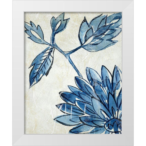 Porcelain Sample II White Modern Wood Framed Art Print by Zarris, Chariklia