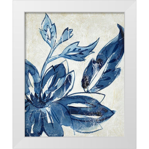 Porcelain Sample III White Modern Wood Framed Art Print by Zarris, Chariklia