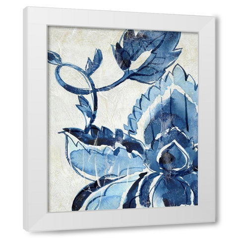 Porcelain Sample IV White Modern Wood Framed Art Print by Zarris, Chariklia