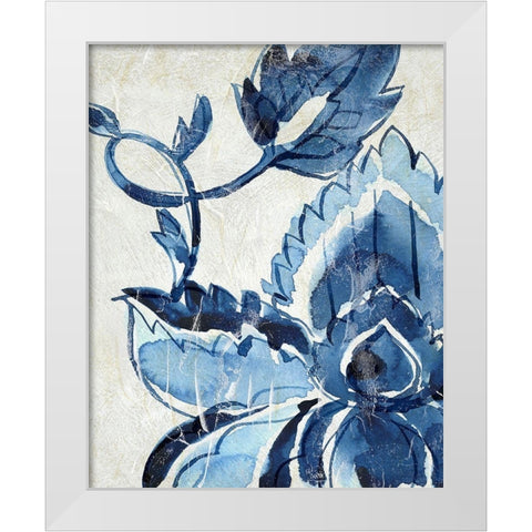 Porcelain Sample IV White Modern Wood Framed Art Print by Zarris, Chariklia