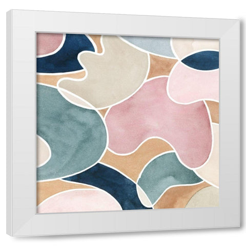 Shifters II White Modern Wood Framed Art Print by Popp, Grace