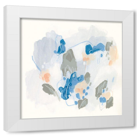 Light Refraction I White Modern Wood Framed Art Print by Vess, June Erica