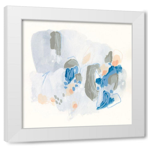 Light Refraction II White Modern Wood Framed Art Print by Vess, June Erica
