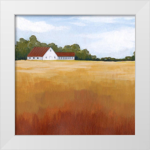 Prairie Premise I White Modern Wood Framed Art Print by Popp, Grace