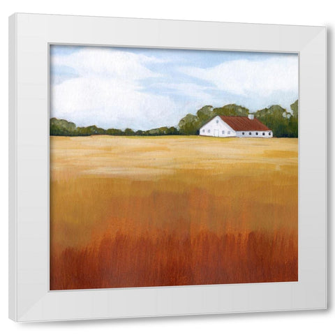 Prairie Premise II White Modern Wood Framed Art Print by Popp, Grace
