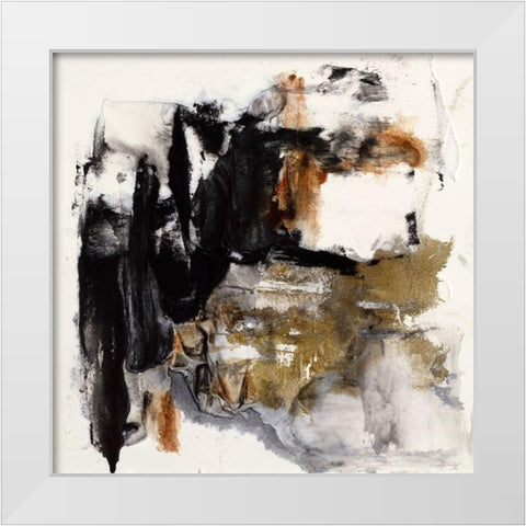Midnight Lights I White Modern Wood Framed Art Print by Finch, Scherrer