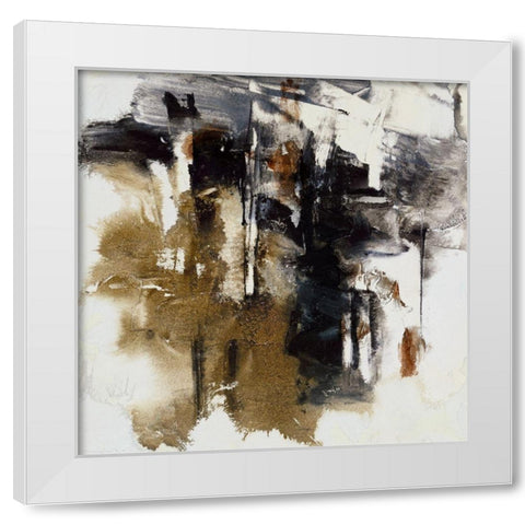 Midnight Lights II White Modern Wood Framed Art Print by Finch, Scherrer