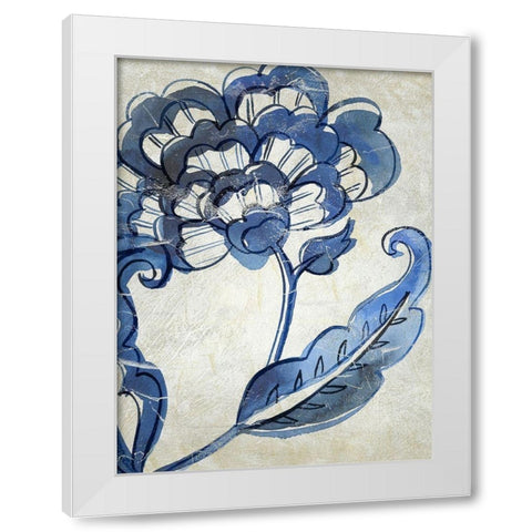 Vintage Porcelain I White Modern Wood Framed Art Print by Zarris, Chariklia